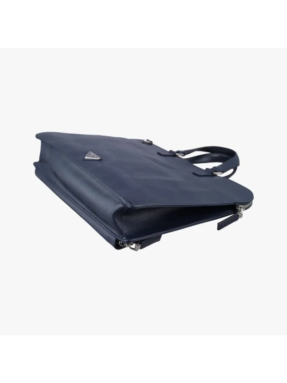 Prada Navy Saffiano Leather 58